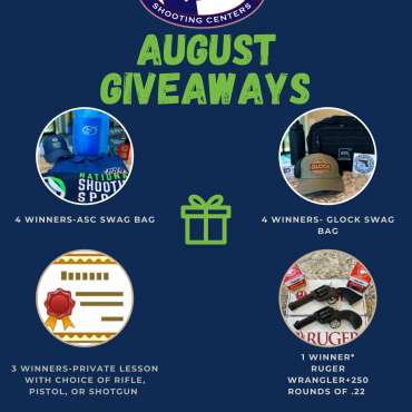 August Giveaways