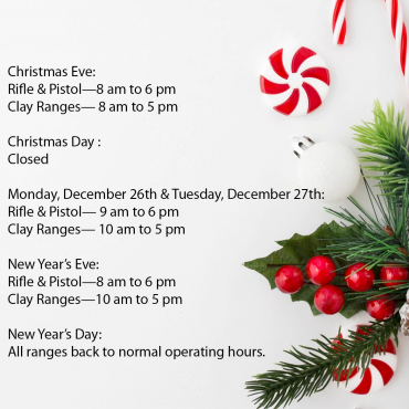 2022 Holiday Hours