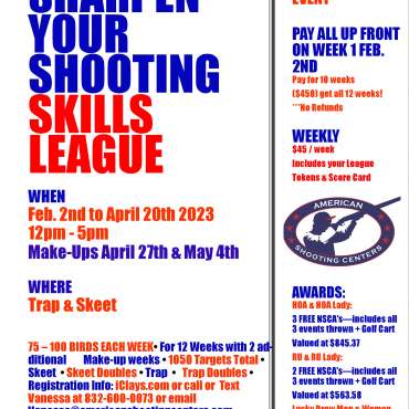Sharpen your ShootingSkills League