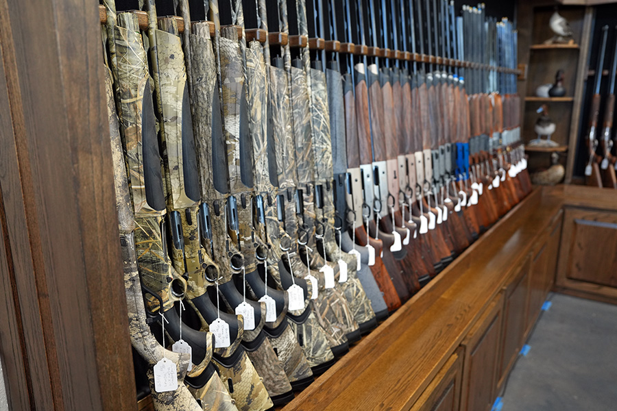 American Shooting Centers shotgun selection