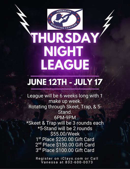 American Shooting Centers Thursday Night League