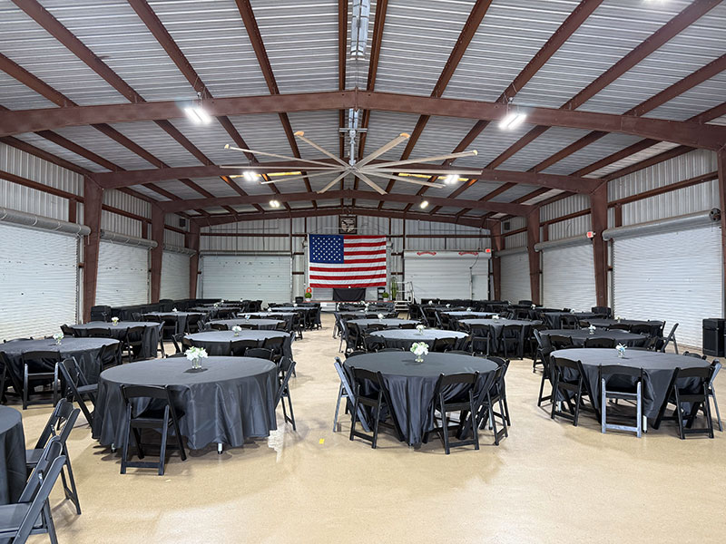 American Shooting Center Events Venue - Flexible Design Capabilities