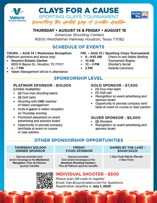 Clay for a Cause at American Shooting Centers